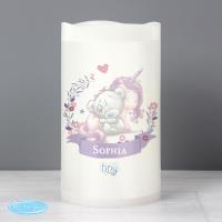 Personalised Tiny Tatty Teddy Unicorn Nightlight LED Candle Extra Image 1 Preview